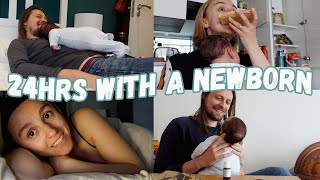 24 Hours with a Newborn!