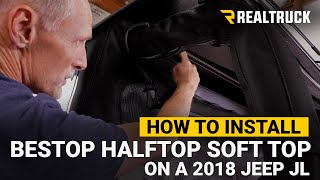 How to Install Bestop Halftop Soft Top Conversion Kit on 2018 Jeep JL screenshot 2