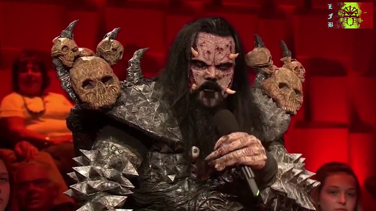 Mr.Lordi On Belgian Talk Show 