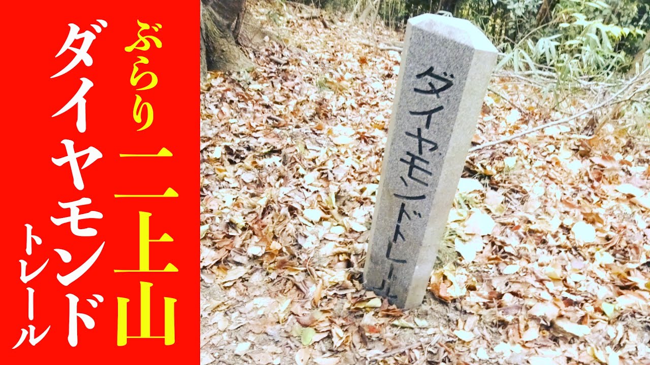 【二上山】ダイヤモンドトレール起点から登りました！(2020年12月)