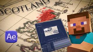3D Documentary Map Animation Tutorial in After Effects | No Plugins