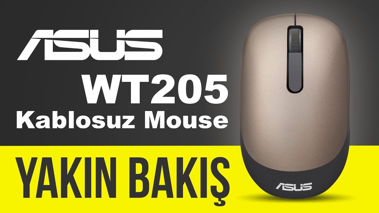 Asus WT205 Optik Mouse Ucuz + Pratik - YouTube