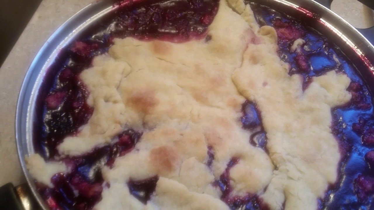 Blackberry Cobbler/Country Cooking YouTube