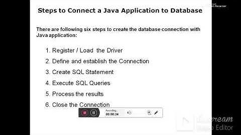 5.4 JDBC API  - Connection , Statement and Resultset Interfaces