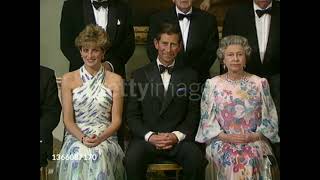 Queen Elizabeth II &amp; Prince Philip, Prince Charles &amp; Princess Diana, Margaret Thatcher