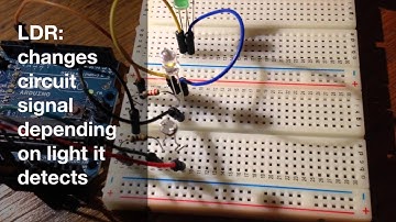 Arduino Photoresistor Experiment