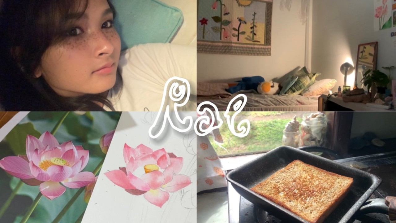 Кусочек жизни | Занятия акварелью, физические упражнения, репетиции в группе, подарки друзьям