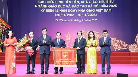 Tuyên dương điển hình tiên tiến, nhà giáo tiêu biểu Thủ đô