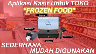 Aplikasi Software Kasir Toko Frozen Food screenshot 2