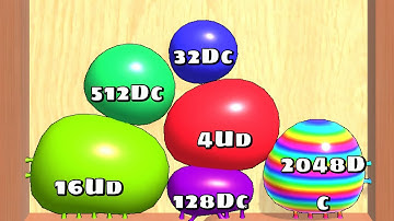 Blob Merge 3D - All Bosses Satisfying ASMR Gameplay 11 | ( Cube Arena 2048 )