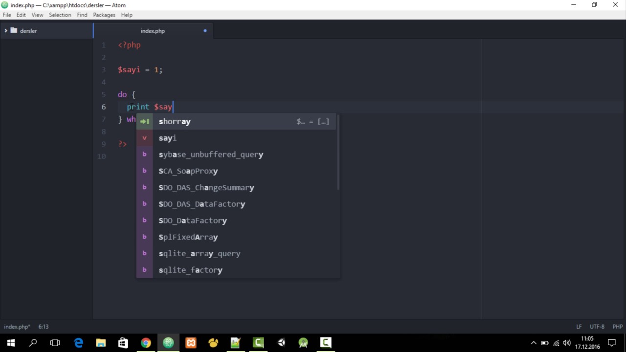 17. Php Dersleri - Do While Döngüsü - YouTube