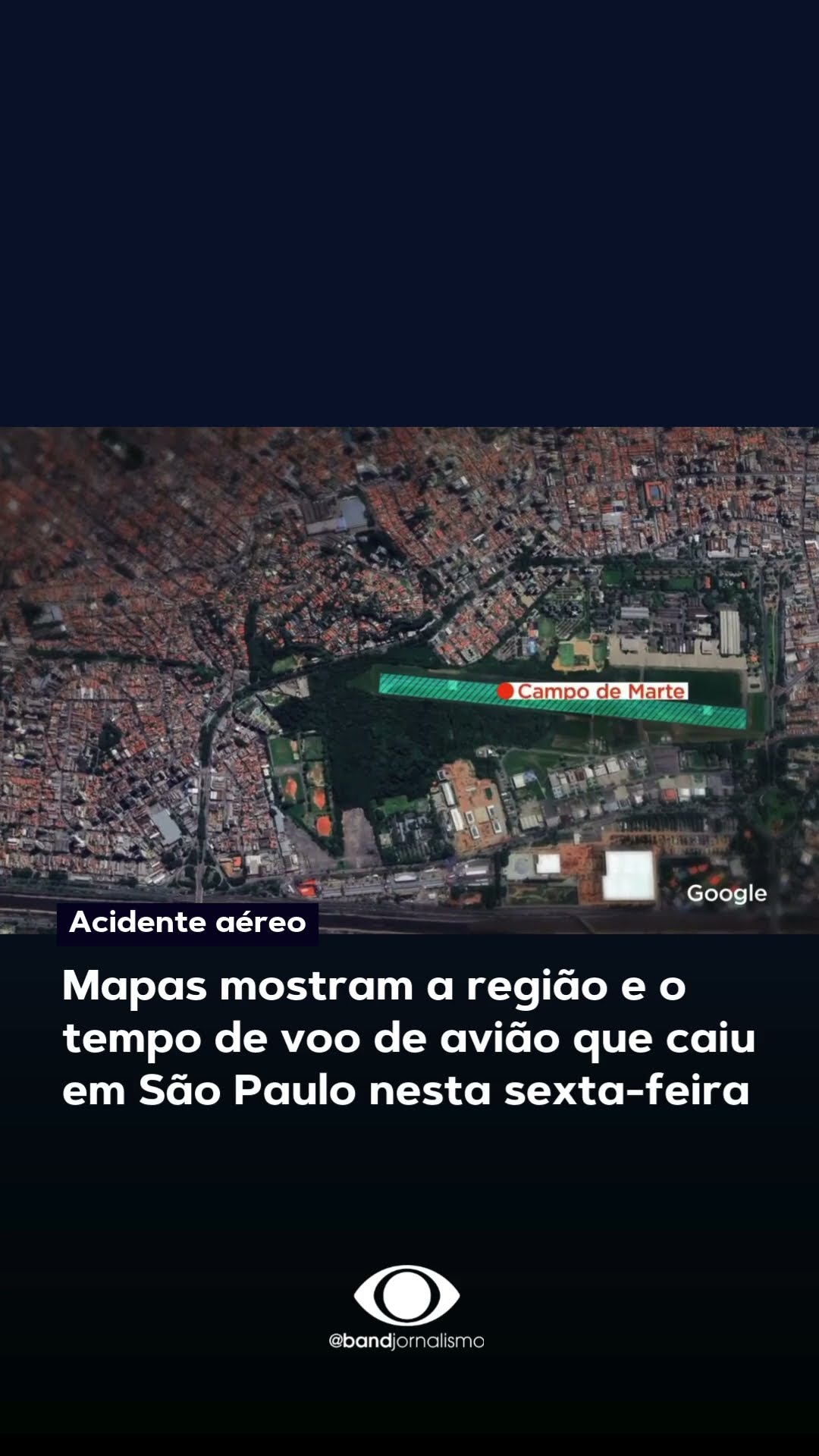 Avião que caiu em SP voou por apenas 5 minutos