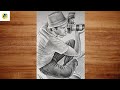 How to Draw a "Crema Man" | Step-by-Step Pencil Sketch Tutorial ||Pencil Drawing for Beginners||