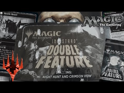 Innistrad Double Feature: Opened a box of 24 Magic The Gathering Boosters