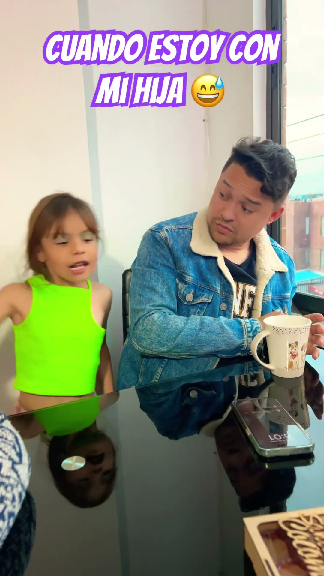 POV: cuando estoy con mi hija ?#humor #cosasdefamilia #comedia #shortviral