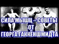 СИЛА МЫШЦ – СОВЕТЫ ОТ ГЕОРГА ГАККЕНШМИДТА