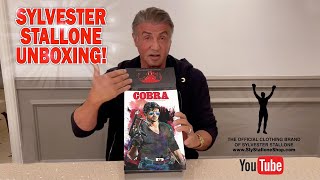 Sylvester Stallone Unboxing Cobra Sixth Scale Action Figure - Sly Stallone Shop