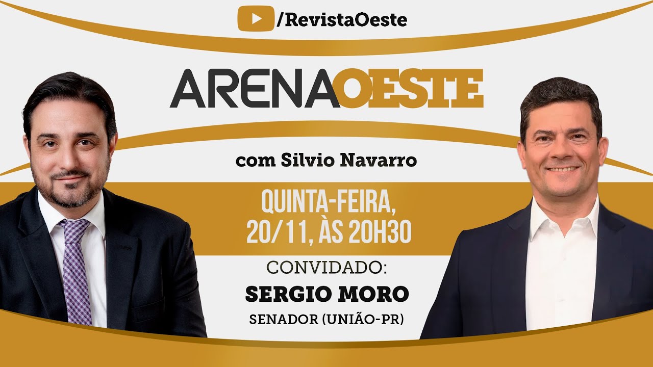 ARENA OESTE #28 – SERGIO MORO, SENADOR (UNIÃO - PR)