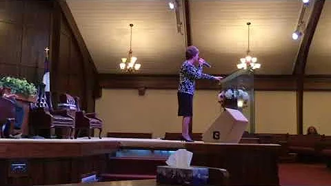 Teresa Snider singing Goodbye World Goodbye  at Fr...