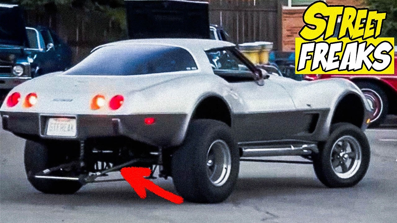 Be Careful! Big Compilation Rare Street Freaks and Gassers with Exhaust on Straight Pipes