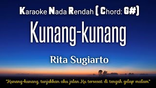 Kunang kunang~Rita Sugiarto Karaoke Lower Key Nada Rendah HD HQ