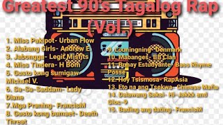 Greatest 90s Tagalog Rap (Vol.1) #TagalogRap #OldSkoolPinoyRap #Batang90s