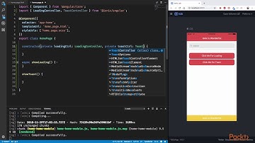 15 Toast Controller   Building Mobile Apps with Ionic 4 Video