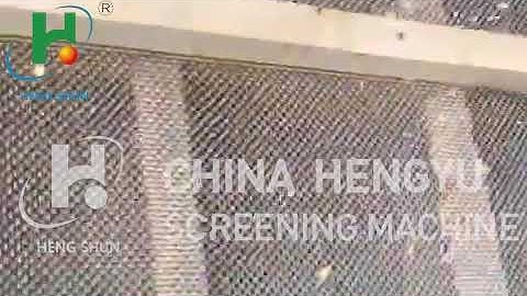 linear vibrating sieve screening test rice