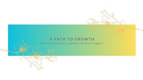 Self-awareness and recognizing your emotional triggers.