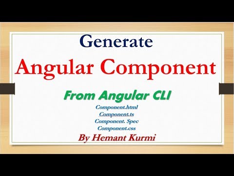 Learn Angular 7:-