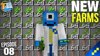 I Built 3 NEW FARMS in Minecraft Bedrock! [ep 8 #TrulyBedrock S7]