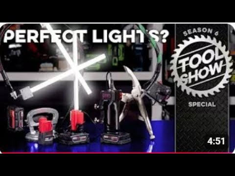 Goose-Grip Swivel-Stick with Milwaukee M12 compatible remote mount battery housing.