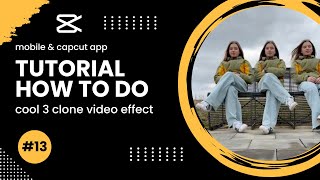 [Tutorial 13] - Here is how to do this cool CLONE VIDEO EFFECT