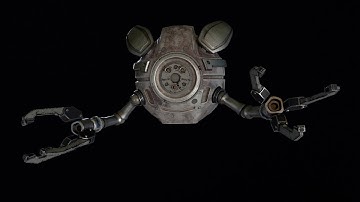 Simple Drone Animation example | Game-Ready 3D Asset