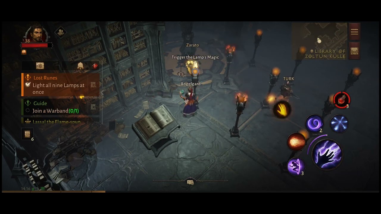 Lost Runes Light All Nine Lamps At Once Diablo Immortal YouTube