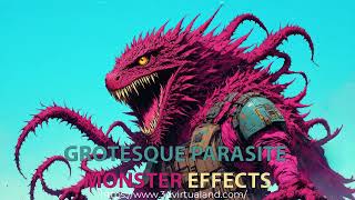 Unreal Engine 5.7 Grotesque Parasite Monster Sound Effects