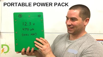 Make a 12 volt Lithium Battery Pack from Chevy Volt, DIY