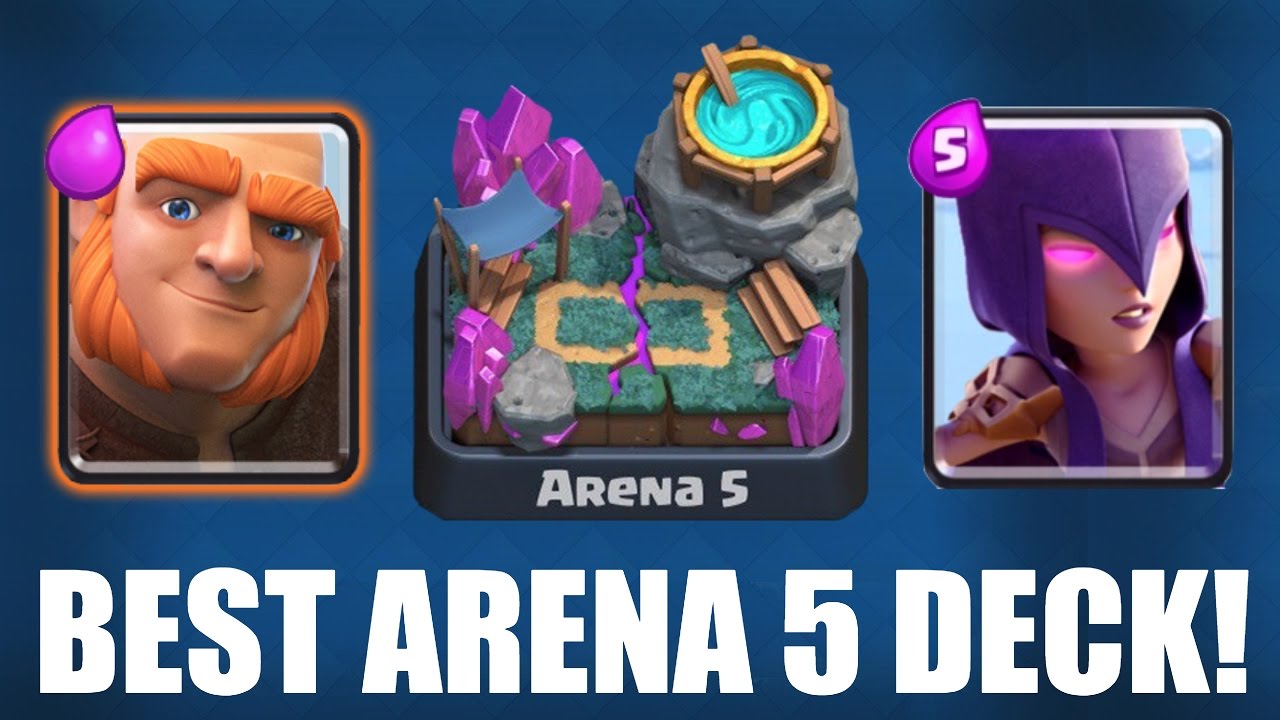 best deck for arena 5