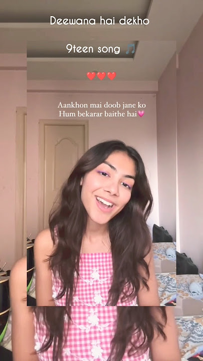 Ankho mein doob jane ko cover 90's love song ❤🎶 || tanishka bahl music  #singing #ytshorts #shorts