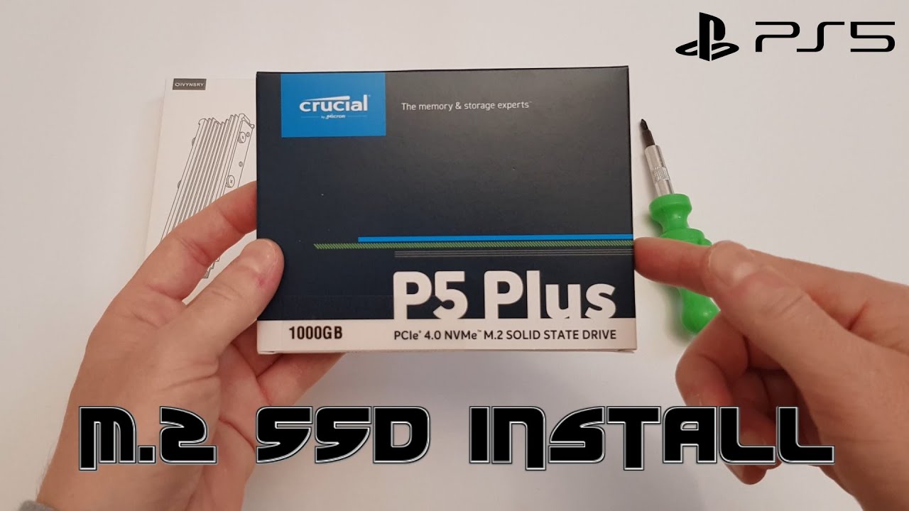 Crucial How To: Install & Use The Crucial P5 Plus in Your PS5 