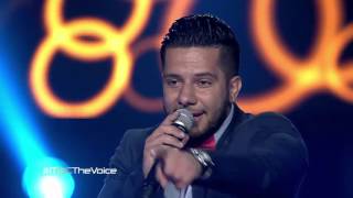 #MBCTheVoice  يزن رشيد  موال بيضاء لا كدر  مرحلة الصوت وبس