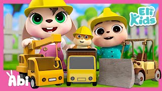 Toy Trucks Song | Construction Vehicles | Eli Kids Songs \& Nursery Rhymes