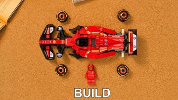 Building the LEGO Ferrari F1 | Satisfying ASMR Speed Build