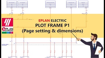 EPLAN ELECTRIC - PLOT FRAME P1 (Page setting & dimensions)