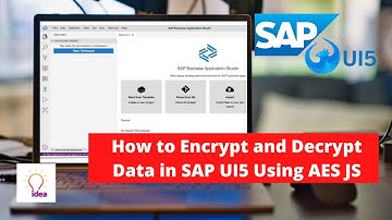 Learn How to Encrypt and Decrypt Data in SAP UI5 Using AES JS