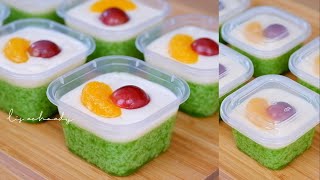 JUAL 8.000/CUP, UNTUNG 2X LIPAT | SEGAR & LUMER DIMULUT | Puding Lumut Vla Vanilla Topping Buah