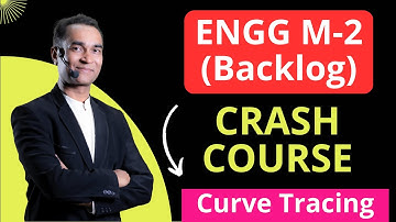 ENGG M-2 (BACKLOG) CRASH COURSE |  Curve Tracing | Important Examples | #puneuniversity