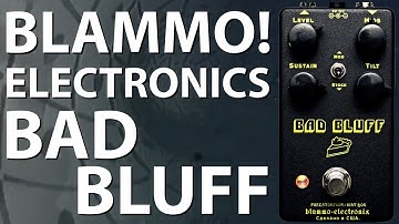 Harsh Tones || BLAMMO! Electronics Bad Bluff || Massive Russian Big Muff Fuzz || Guitar Pedal Demo