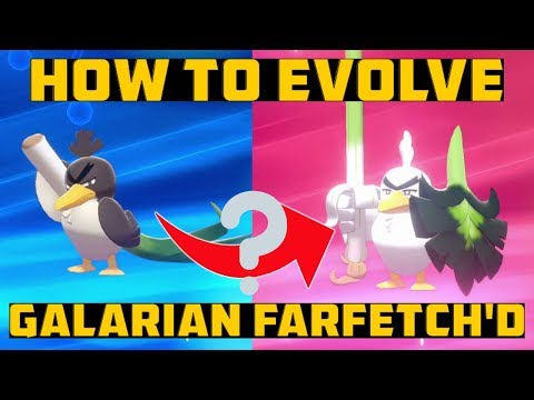 Vidéo: Méthode D'évolution De Pok Mon Sword And Shield Farfetch'd: Comment Faire évoluer Farfetch'd En Sirfetch'd Expliqué