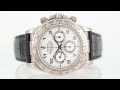 A Closer Look - Rolex Zenith Daytona (Ref. 16519, 1999) WHITE GOLD